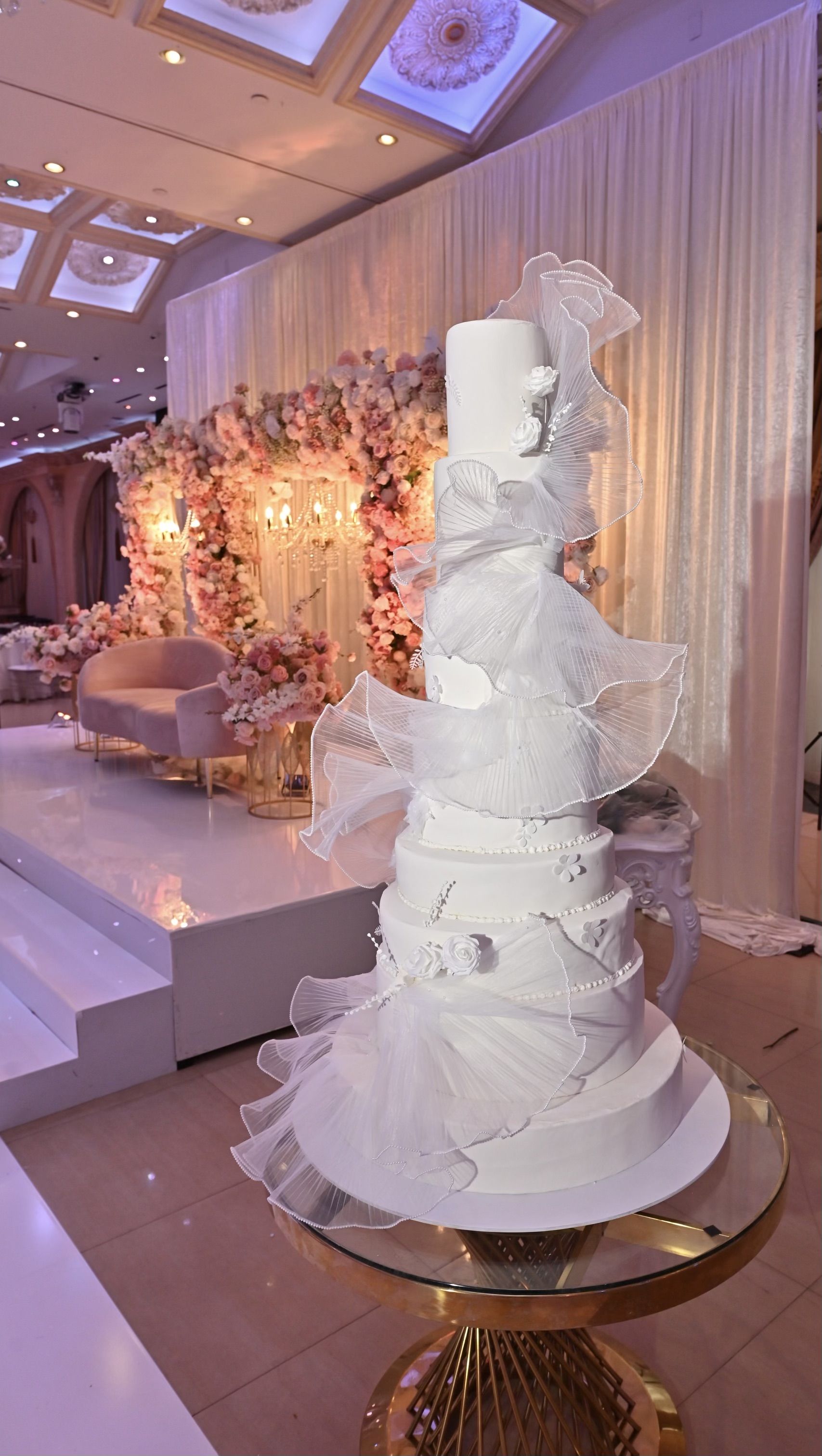 Luxury Wedding Cake by Lazeez Desserts